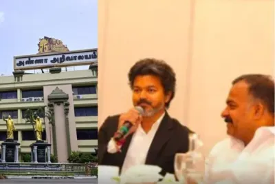 விஜய்யை கடுமையாகச் சாடிய திமுக தலைமை: மாணிக்கம் தாகூருக்கும் பதிலடி!