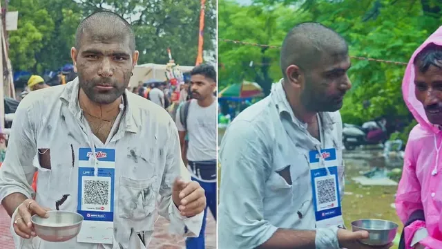 பிச்சைக்காரர் வேடமிட்டு யூடியூபர் நடத்திய சோதனை: 8 மணி நேரத்தில் ரூ.4,000 வசூல்!