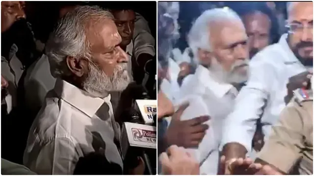 விசாரணைக்காக வேப்பேரி காவல் நிலையத்தில் ஆஜரான முன்னாள் அமைச்சர் சேகர்பாபு!