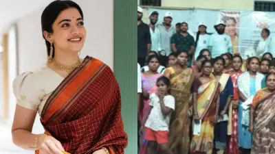 400 குடும்பங்களுக்கு 3 மாத மளிகைப் பொருட்கள் வழங்கிய ராஷ்மிகா மந்தனா – ‘ஜெயம்மா’ கதாபாத்திரத்தால் ஏற்பட்ட நெகிழ்ச்சியான மாற்றம்!
