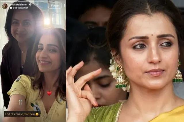 நடிகை திரிஷாவுக்கு ரகசிய திருமணமா என நெட்டிசன்கள் கேள்வி!