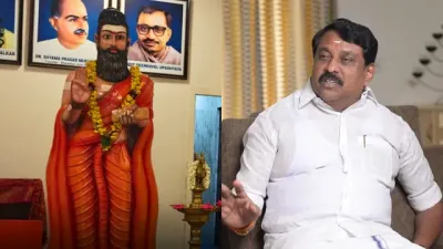 “எங்களுக்கு பிடித்த நிறத்தில் திருவள்ளுவர் சிலையை வைப்பதில் என்ன தவறு?” – நயினார் நாகேந்திரன்!