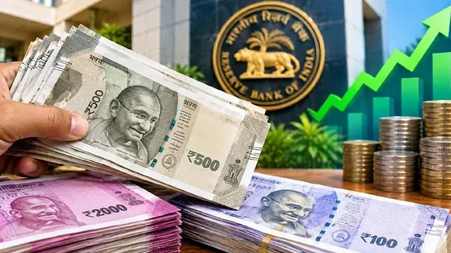 இந்தியாவில் ரூபாய் நோட்டுகளின் மதிப்பு ₹43.46 லட்சம் கோடியாக உயர்வு!