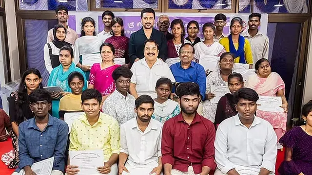 பொருளாதாரத் தடைகளைத் தாண்டி சாதித்த 25 மாணவர்கள்! சிவகுமார் கல்வி அறக்கட்டளை நிதியுதவி!