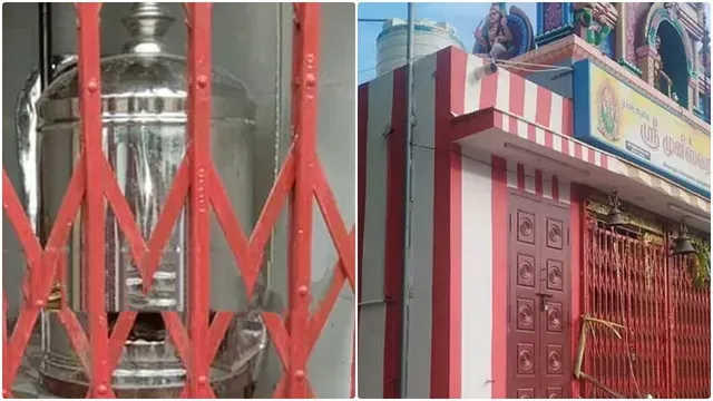 சாத்தான்குளம் அருகே கோயிலில் துணிகரத் திருட்டு: 5 கதவுகள், 3 உண்டியல்கள் உடைப்பு!