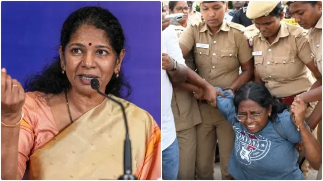 “தமிழ்நாட்டில் இருக்கும் பாஜகதான் தவெக”.. கனிமொழி கடும் விமர்சனம்!..