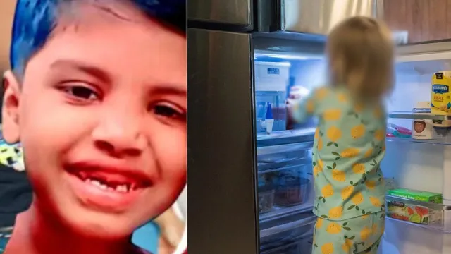 பெரும் சோகம்..!! ஃபிரிட்ஜை திறந்த சிறுமி மின்சாரம் தாக்கி பலி..!!