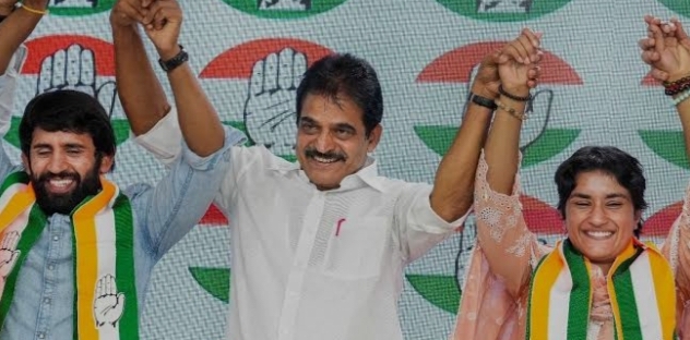 Breaking news : ஹரியானா ஜூலானா தொகுதியில் வினேஷ் போகத் வெற்றி..!!