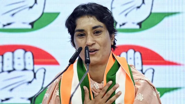 ஹரியானா சட்டமன்ற தேர்தல்..!! வினேஷ் போகத் முன்னிலை..!!