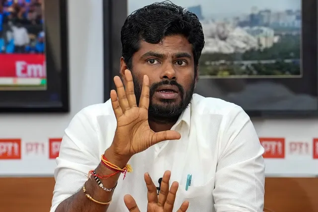 தவெக தலைவர் விஜய் கருத்துக்கு அண்ணாமலை ஆதரவு..!!