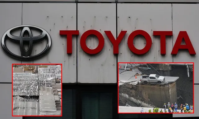 கார் ஆலைகளில் புயல் பாதிப்பு.. தொழிலாளர்கள் காயம்..!!