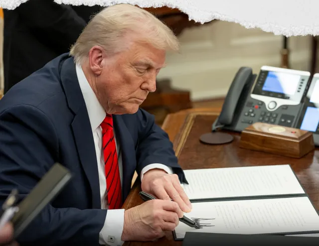 கனரக லாரிகளுக்கு அமெரிக்கா 25% வரி விதிப்பு..!! வெளியான தகவல்..!!