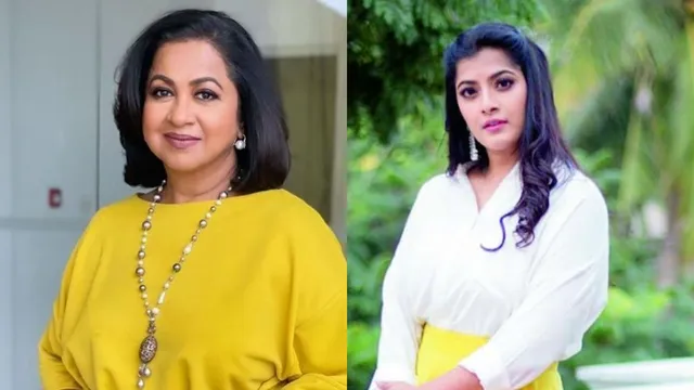 ராதிகா மீது கோபத்தில் இருந்தேன்: நடிகை வரலட்சுமி ஓபன் டாக்..!!