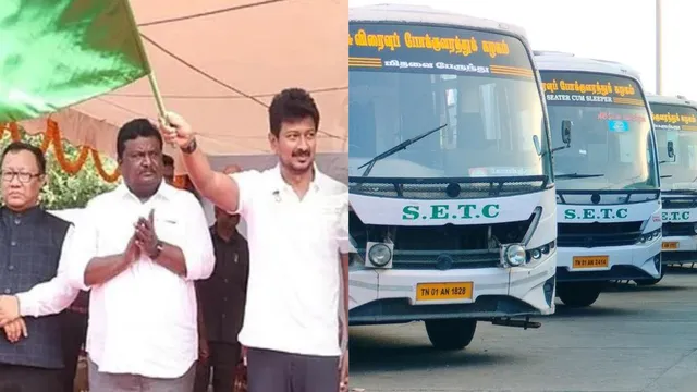ரூ.38 கோடி மதிப்பில் புதிய பேருந்து சேவையை தொடங்கி வைத்த உதயநிதி..!!