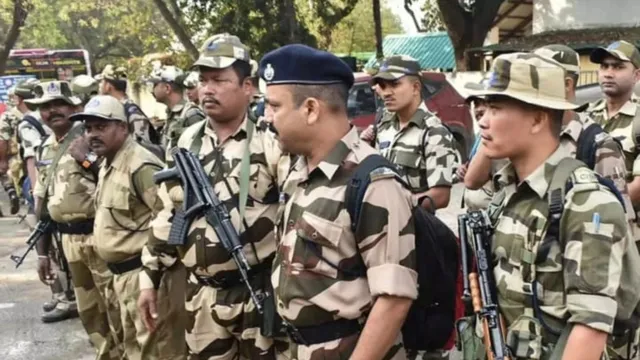 சட்டமன்றத் தேர்தலையொட்டி சென்னையில் துணை ராணுவத்தினர் குவிப்பு..!!