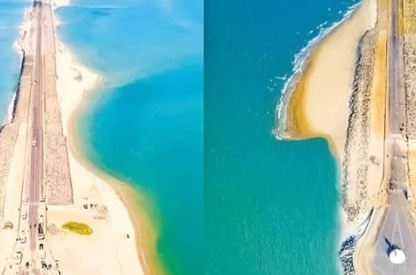 தனுஷ்கோடியில் நிகழ்ந்திருக்கும் இயற்கையின் பெரும் மாற்றம்..!!