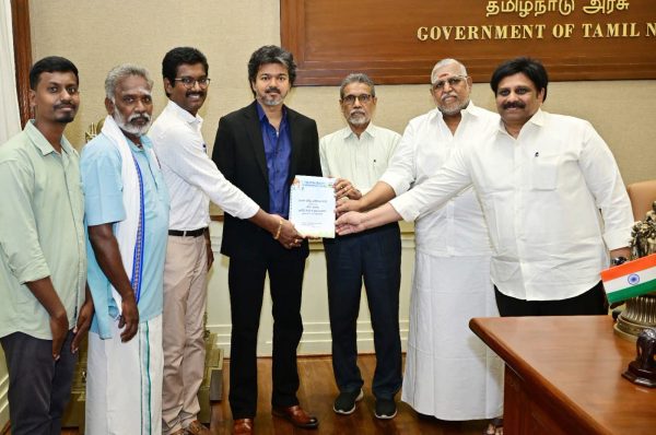 இயற்கை வேளாண்மை வளர்ச்சி குறித்து முதலமைச்சர் விஜயுடன் ஆலோசனை..!!