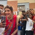 ரசிகை கொடுத்த முத்தம்! ஸ்ரீலீலாவின் எளிமை வைரல்!